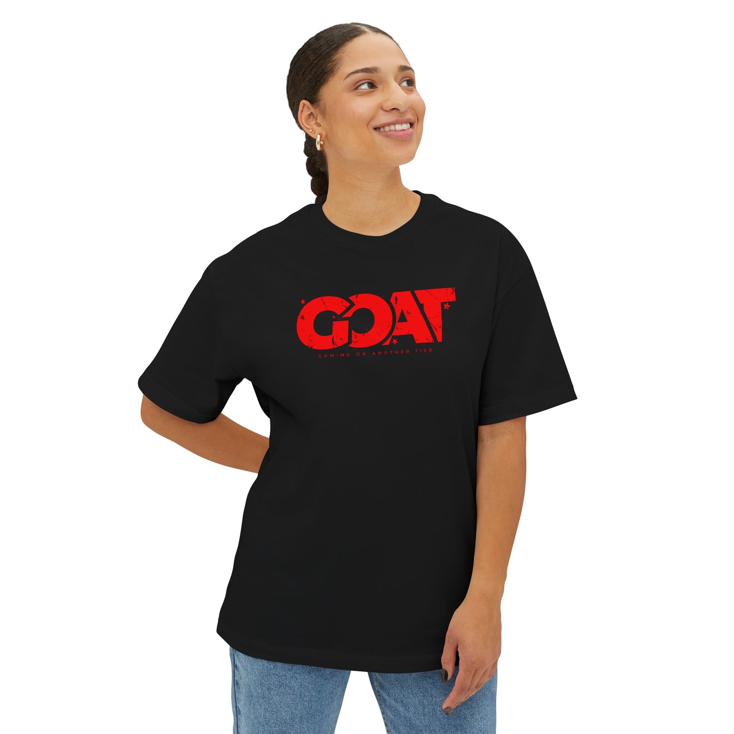 GOAT STMPD Oversized Boxy Tee - (Sold Out)