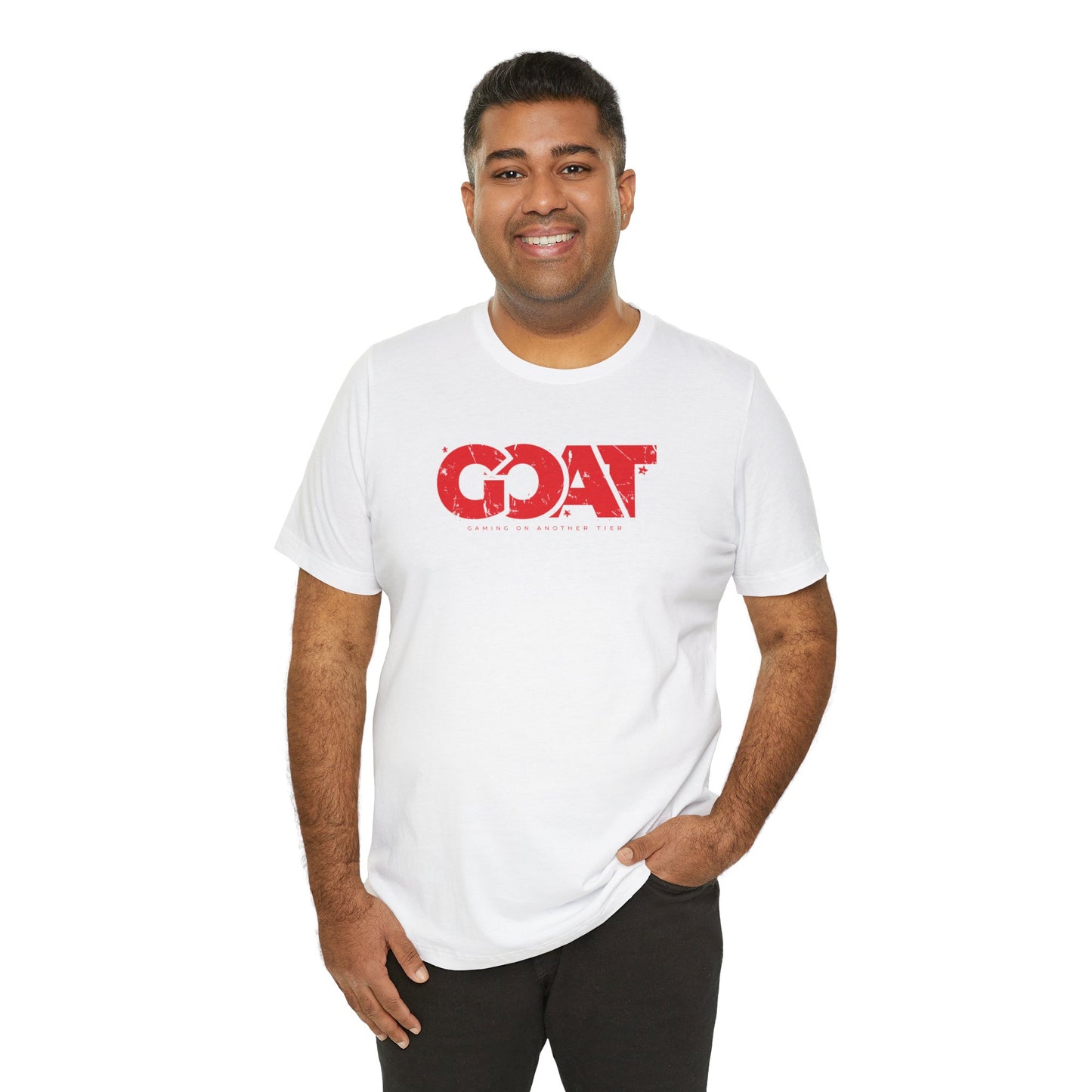 GOAT STMPD Tee - Blk/Wht/Blue (Sold Out)