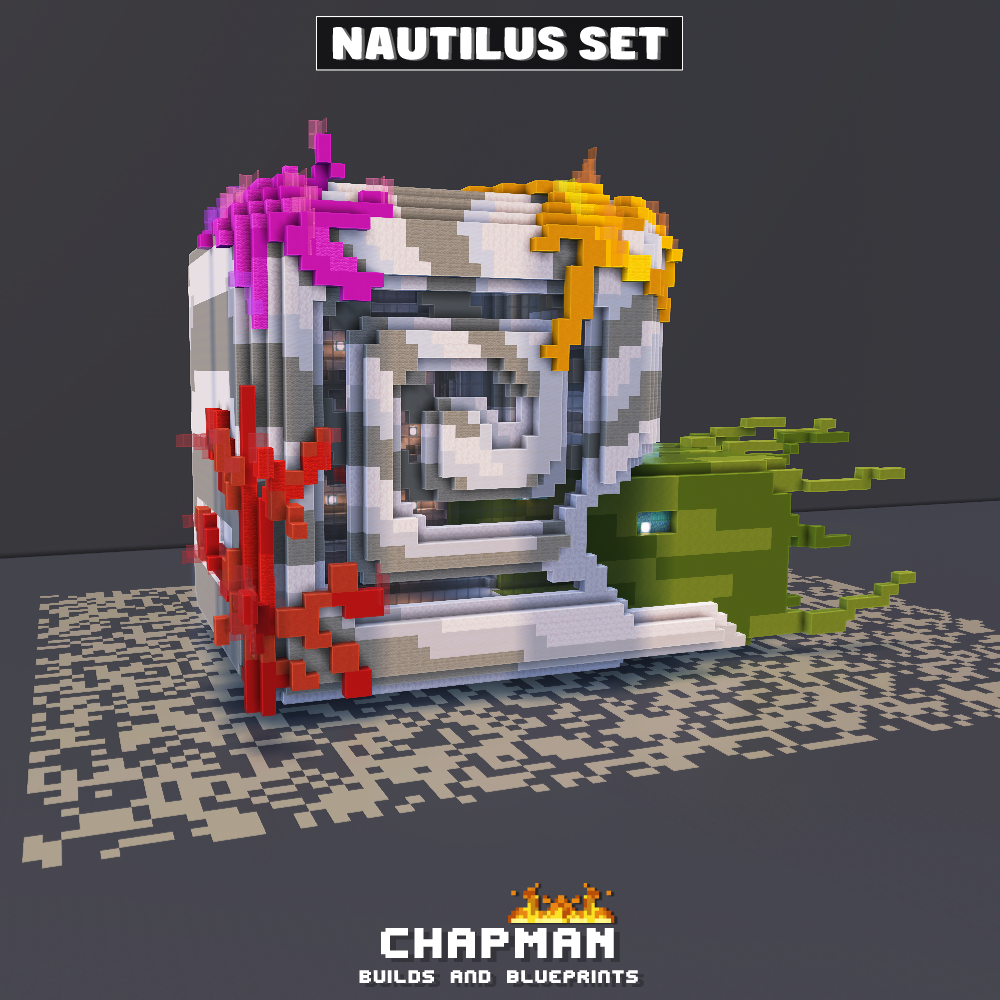 Nautilus Base - Complete Set (2:1 Scale)