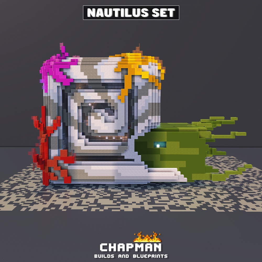 Nautilus Base - Complete Set (2:1 Scale)