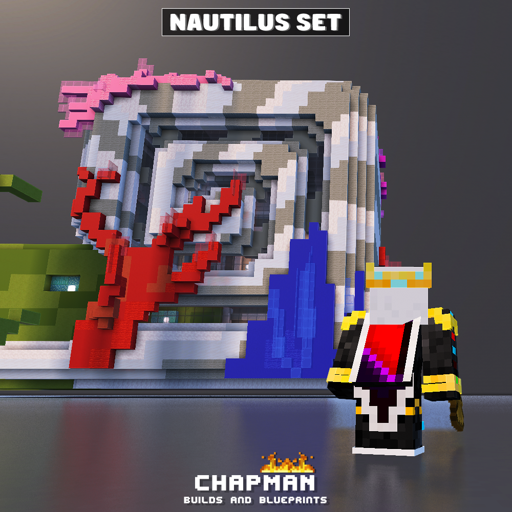 Nautilus Base - Complete Set (2:1 Scale)