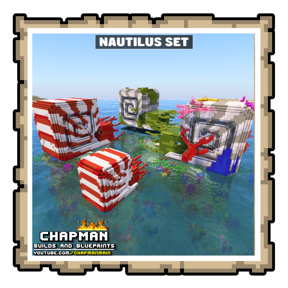 Nautilus Base - Complete Set (2:1 Scale)