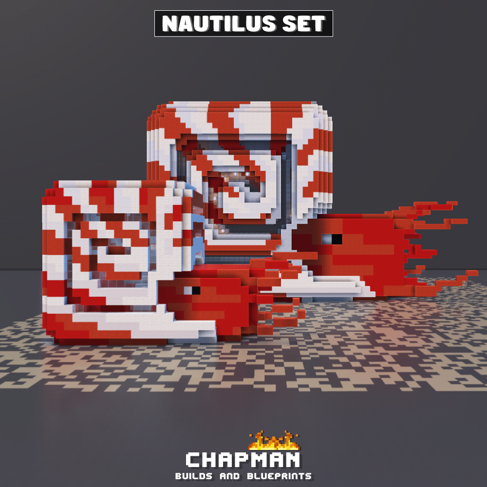 Nautilus Base - Complete Set (2:1 Scale)