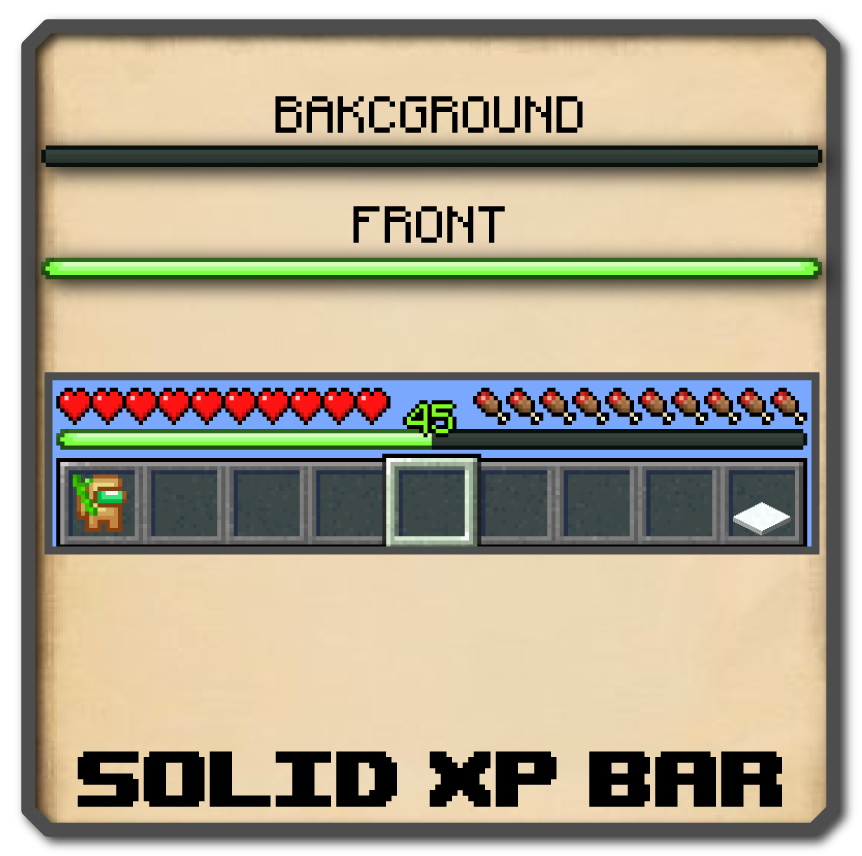 Experience Bar - Solid Bar