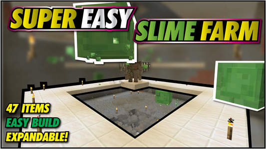 Minecraft Slime Farm 1.16 | No Redstone Slime Farm
