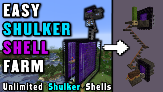 Minecraft SHULKER SHELL FARM - Easy / Quick Build