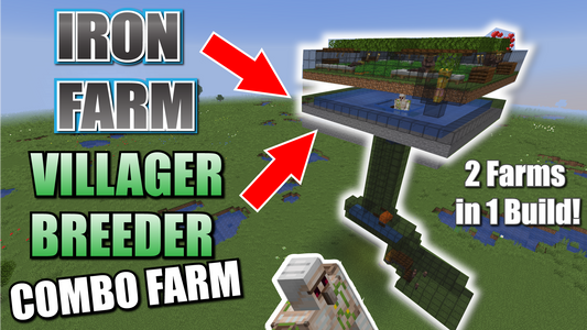 Iron farm / Villager Breeder Combo
